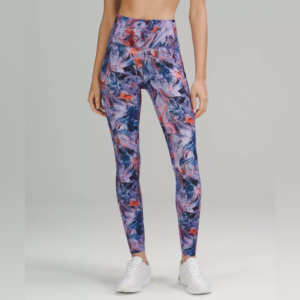 Lululemon Fast and Free Brushed Fabric High-Rise Tight 28"